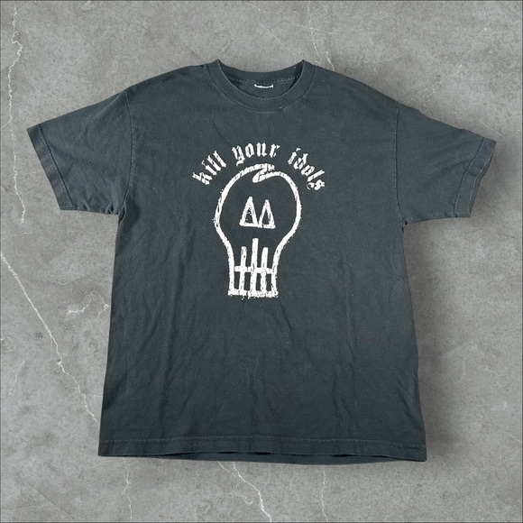Other - Vintage Kill Your Idols Shirt Mens‎ Large Black Y2K NYHC Punk Hardcore Band Tee